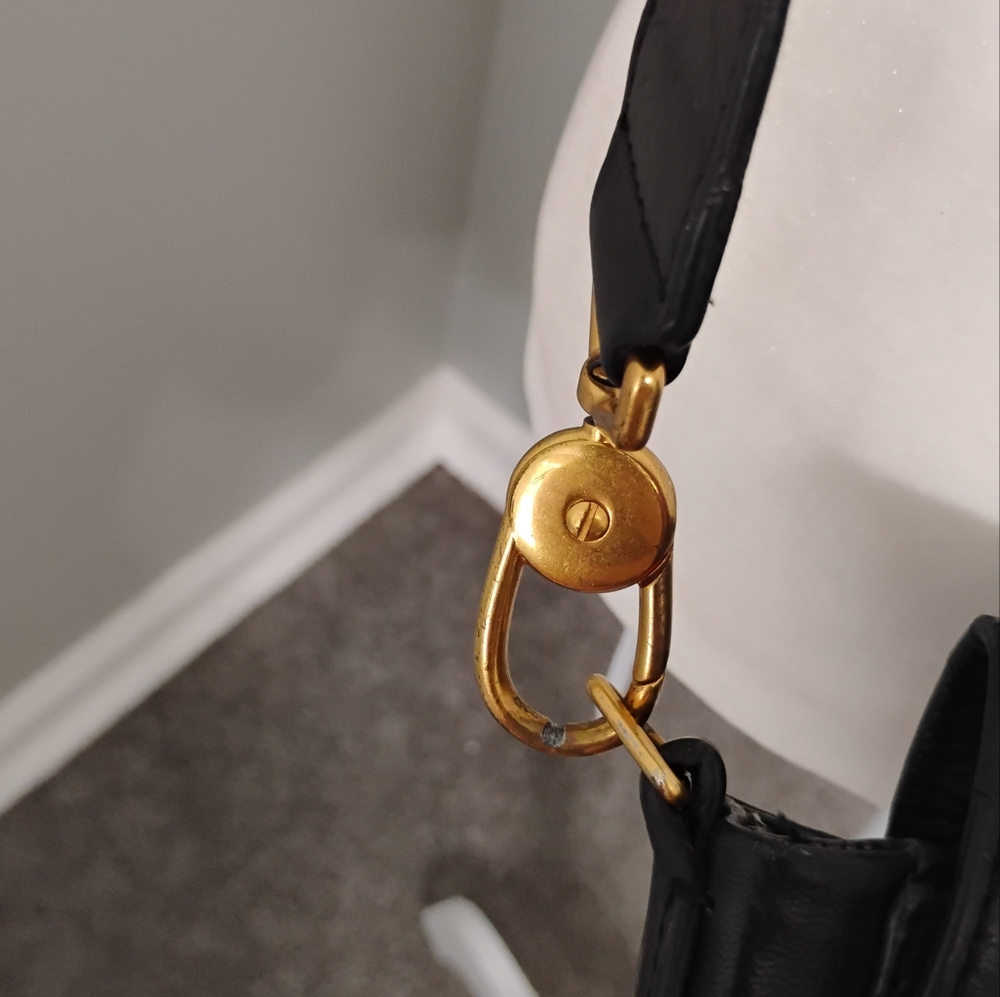 Marc Jacobs Standard Issue Workwear Cow Leather Crossbody Bag Purse One Size - Picture 4 of 12